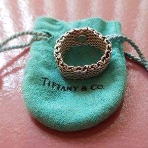 TIFFANY & CO. mesh ring